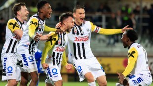 Riesenjubel bei den LASK-Kickern