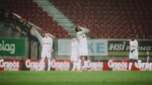 Salzburg verlor am Mittwoch in Klagenfurt mit 3:4. Die Lage ist äußerst angespannt. (Bild: 2024 FC Red Bull Salzburg)