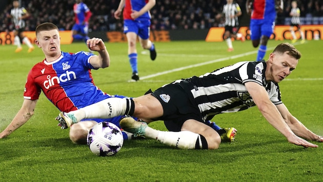 Crystal Palace besiegte Newcastle nach heißem Kampf mit 2:0! (Bild: AFP)