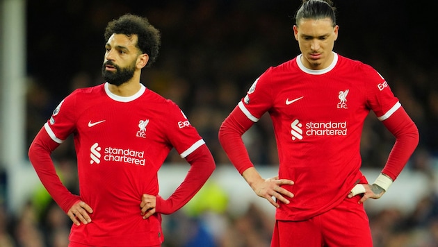 Liverpool muss seine Titelträume fast begraben ... (Bild: Associated Press)