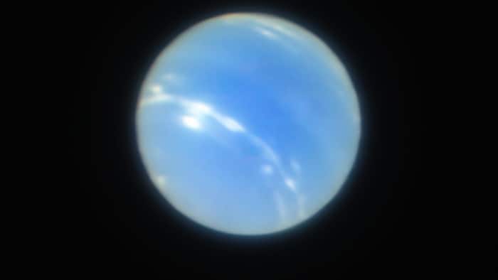 Seit der Degradierung des Pluto zu einem Zwerplaneten gilt der Neptun als der äußerster Planet ...