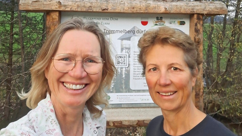 The hiking pros from the "Kronen Zeitung" newspaper (Bild: Weges)