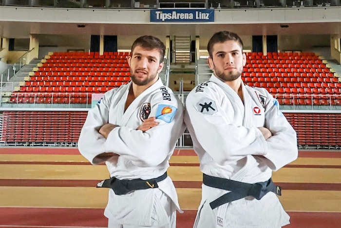 Shamil (li.) und Wachid Borchashvili