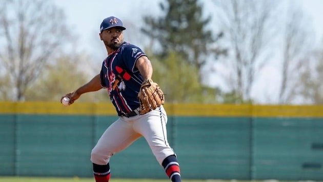 Die Braves Hallein um Richard Bermudez spielen endlich in der Heimat.