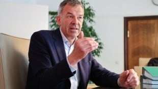 Der amtierende Bürgermeister Georg Willi erhofft sich eine Koalition aus Grüne, Anzengruber und SPÖ. (Bild: Birbaumer Christof)