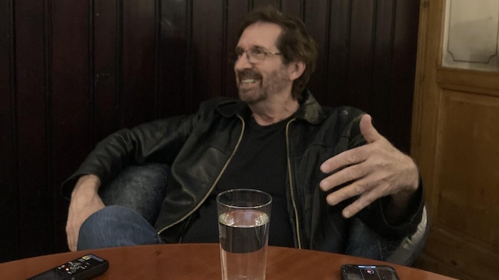 Cliff Stevens im Interview mit „Krone“-Redakteur Robert Fröwein.