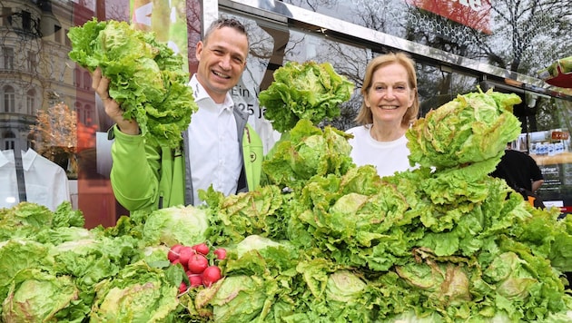 Starköchin Johanna Maier ist selbst Fan unseres grünen Vitaminspenders und holt Unglaubliches aus ihm heraus! (Bild: Christian Jauschowetz)