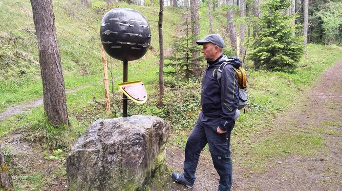 Neptun spielt eine Rolle bei der Rundwanderung.