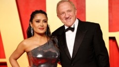 Salma Hayek postete zum 15. Hochzeitstag mit Francois-Henri Pinault Fotos ihrer Traumhochzeit. (Bild: APA/AFP/Michael TRAN)