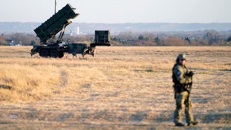 A Patriot air defense system (Bild: AP)