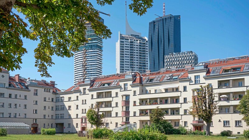 Der kommunale Wohnbau in Wien wird weltweit als Musterbeispiel angesehen. (Bild: Tischler Andreas/Andreas Tischler / picturedesk.com)