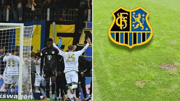 1. FC Saarbrücken sells 600 pieces of its much-discussed and criticized turf for a good cause. (Bild: AFP/AFP / SID)