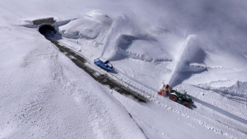 Die Großglockner Hochalpenstraße ist wieder befahrbar.  (Bild: Peter Maier)