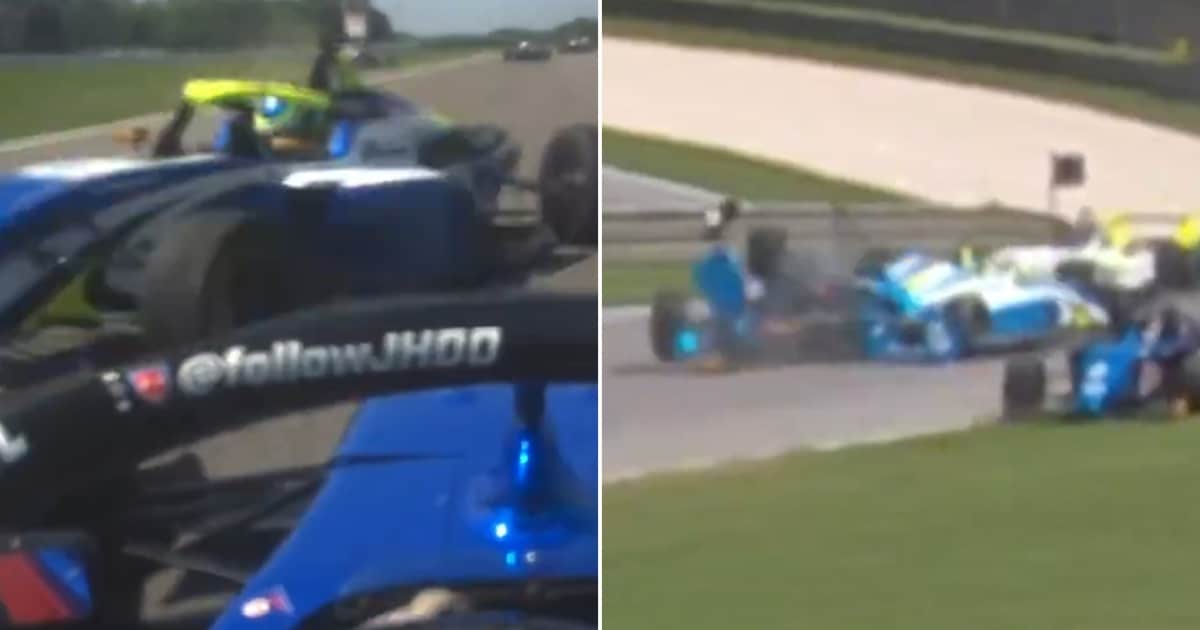 Here on video – Terrible crash at junior races in USA