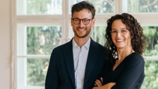 Die grüne „Doppelspitze“: Daniel Zadra und Eva Hammerer