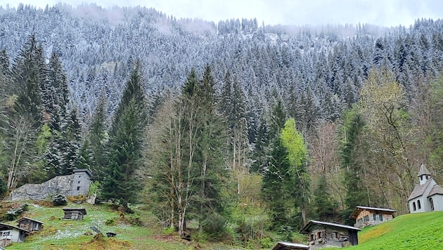 On the route along the Litz, hikers also pass the open-air stage of the Silbertal Legend Festival. (Bild: Bergauer Rubina)