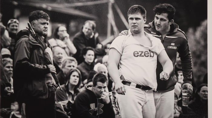 Stefan Lindner ranggelte zur selben Zeit als Wurm. Sie unterstützten sich.