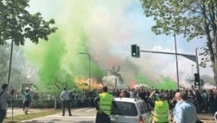 Am 1. Mai ist im Klagenfurter Stadion Derby: Sturm gegen Graz.  (Bild: Alexander Schwab)