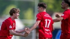 Die Rothosen drehten gegen Sturm II ein 0:2 in ein 3:2. (Bild: GEPA pictures)