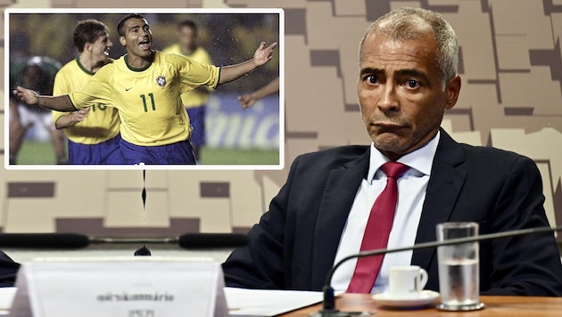 Brazil legend Romario wants to give it another go. (Bild: AFP or licensors)