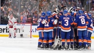 Die New York Islanders haben ein frühes Aus verhindert. (Bild: Copyright 2024 The Associated Press. All rights reserved.)