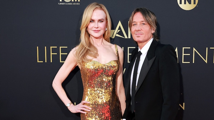 Nicole Kidman and her husband Keith Urban