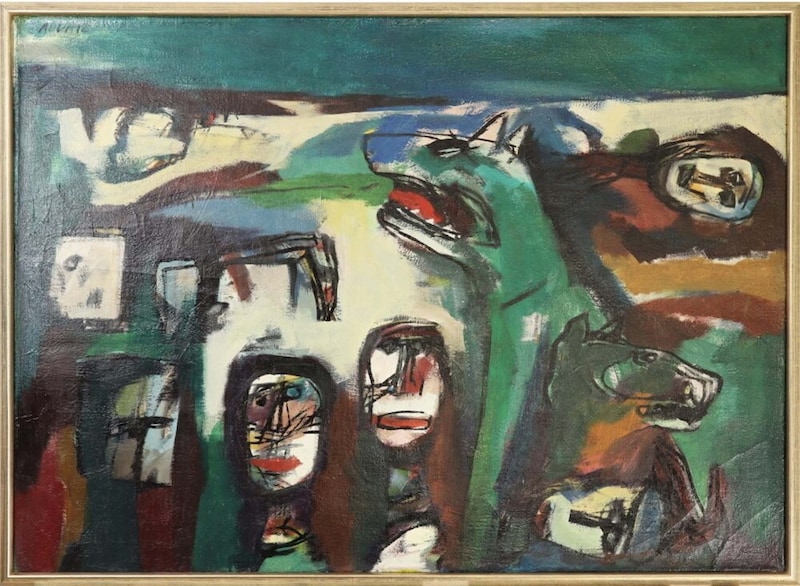 Friedrich Aduatz, „Das Massaker“ 1970  (Bild: Bernhard Wolf)