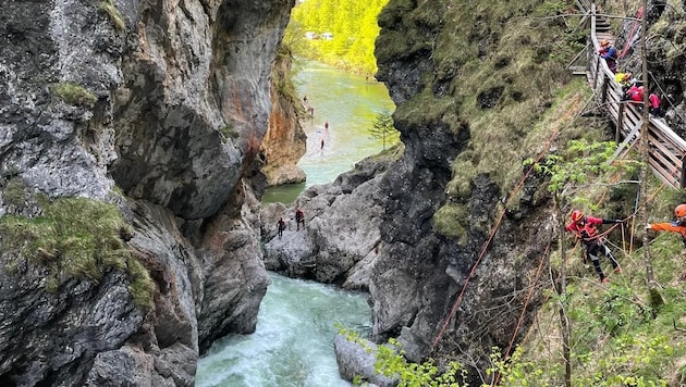 (Bild: Wasserrettung Salzburg)