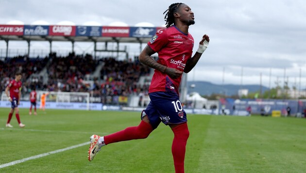 Muhammed Cham scored two penalty goals. (Bild: AFP/APA/ROMAIN PERROCHEAU)