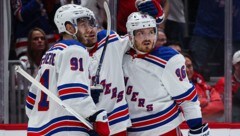 Die New York Rangers gewannen 4:2 gegen die Washington Capitals. (Bild: Getty Images/2024 Getty Images)