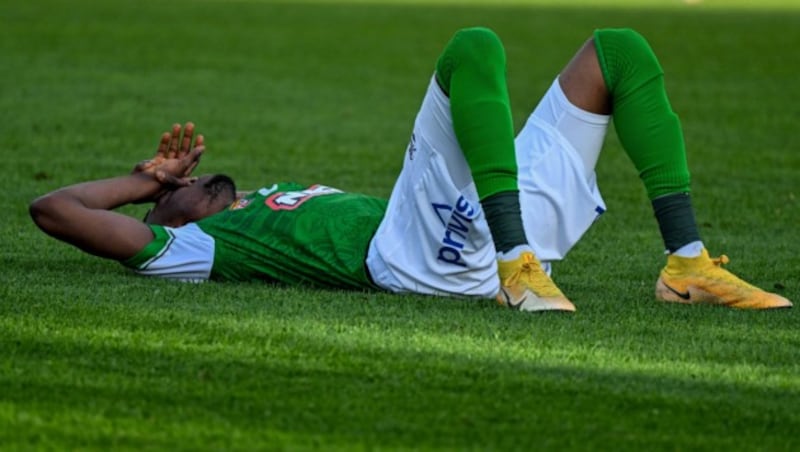 Drittes Derby, dritte Niederlage - Lustenau am Boden. (Bild: GEPA pictures)