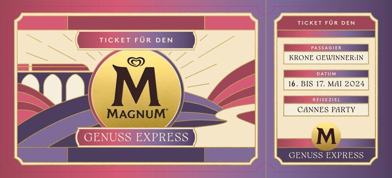 Reisen Sie mit Magnum und der „Krone“ nach Cannes. (Bild: Magnum, krone kreaktiv)