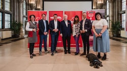 Tanja Wehsely, Markus Hollendohner, Jürgen Czernohorszky, Michael Häupl, Sabine Rauscher, Marius ...