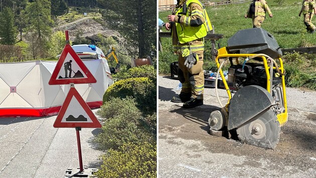 A pusztító baleset Eben am Achensee-ben történt hétfő reggel. (Bild: ZOOM Tirol)
