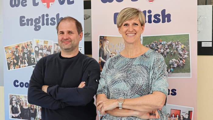 Haben ihre Schüler bestens vorbereitet: Robert Schantl und Eva Heiss 