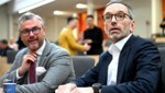 Herbert Kickl und Norbert Hofer im Fokus der Ermittler: Es geht um den Verdacht der Untreue. (Bild: APA/ROLAND SCHLAGER)