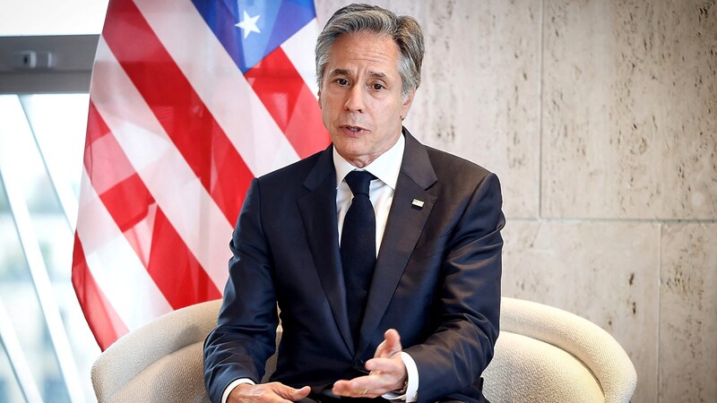 US-Außenminister Antony Blinken (Bild: APA/AFP/POOL/Thomas Padilla)