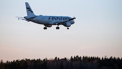 Ein Passagierjet der Finnair (Bild: APA/AFP/Jonathan NACKSTRAND)