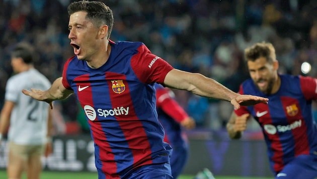 Robert Lewandowski was the man of the match