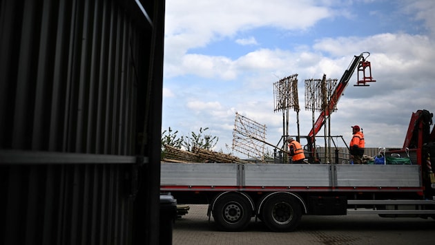 Händler klagen seit dem Brexit über mehr Bürokratie sowie neue Zölle.  (Bild: AFP)