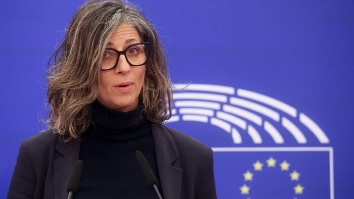 Francesca Albanese, laut UNO „Sonderberichterstatterin für die besetzten palästinensischen ...