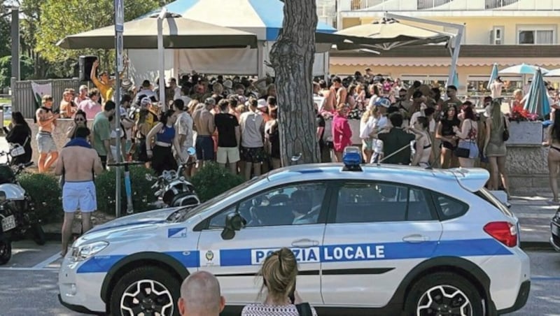 Speziell am Pfingstwochenende wird die Polizei in der Stadt ganz genau auf Bikini- und Oben-ohne-Party-Tiger achten. (Bild: Klaus Loibnegger)