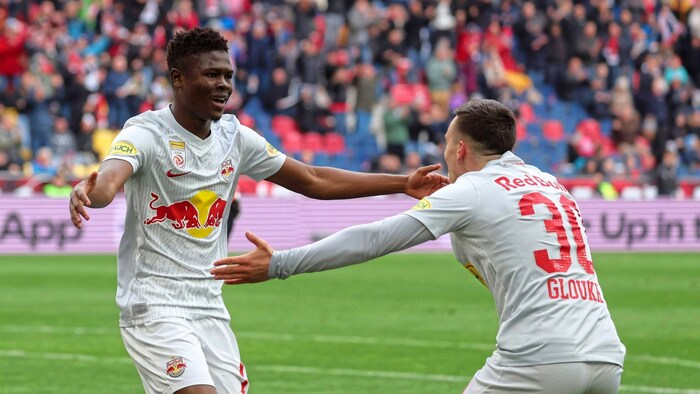 Konate (li.) und Gloukh spielten eine gute Saison.