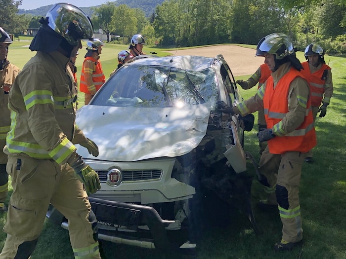 Einsatz der Berufsfeuerwehr