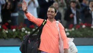 Rafael Nadal sagt „Adios“. (Bild: AFP or licensors)