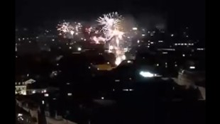 Feuerwerk zum Geburtstag des SK Sturm