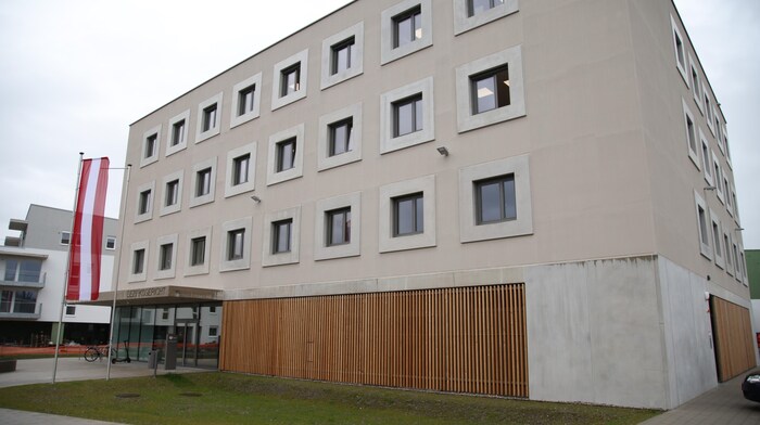 The district court was only completed last year. It is the centerpiece of a new district which, ...
