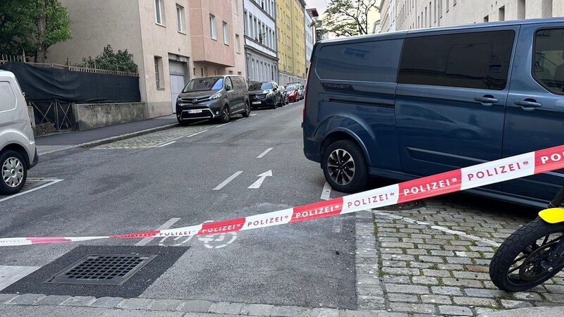 The incident took place around 5 p.m. in the Hackengasse area. (Bild: krone.tv)