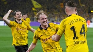 Dortmund überrascht Paris Saint-Germain (Bild: AP ( via APA) Austria Presse Agentur/ASSOCIATED PRESS)
