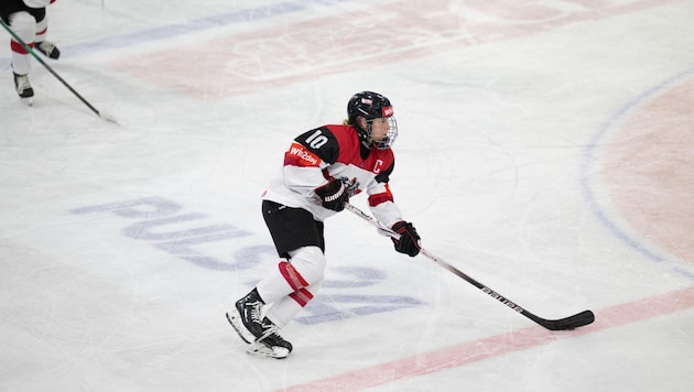 Im Nationalteam als Kapitänin gesetzt, probiert Anna Meixner ihr Glück bald in Nordamerika. (Bild: NZ-Photo/Nicolas Zangerle)